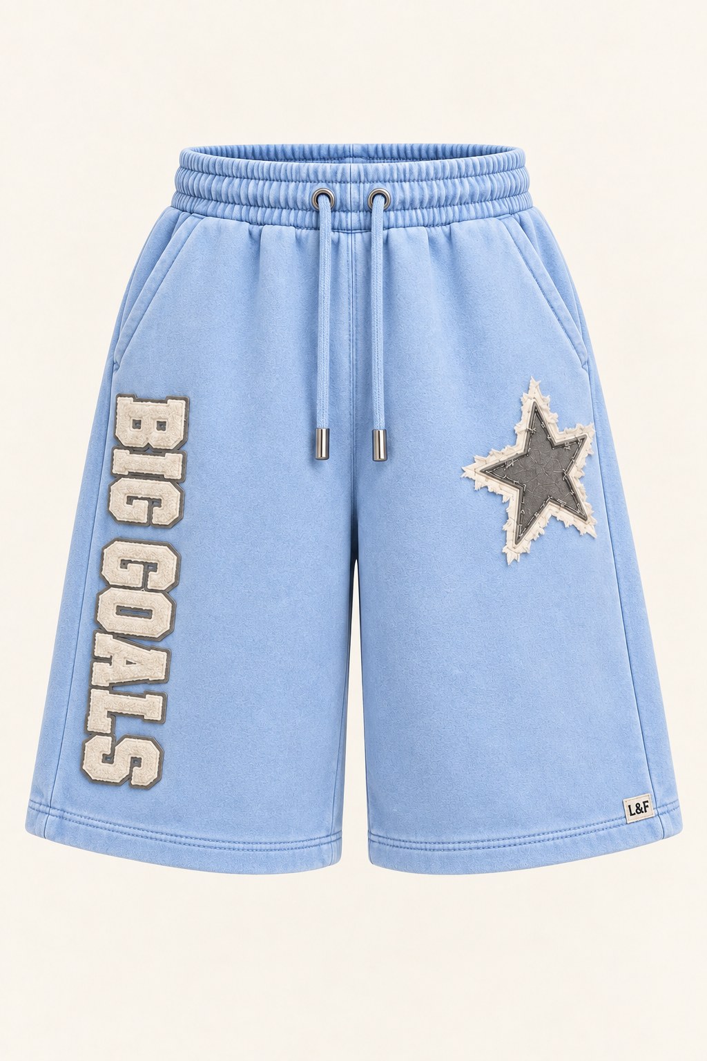 Dreamer Sweat Short · Teen in Baby Blue