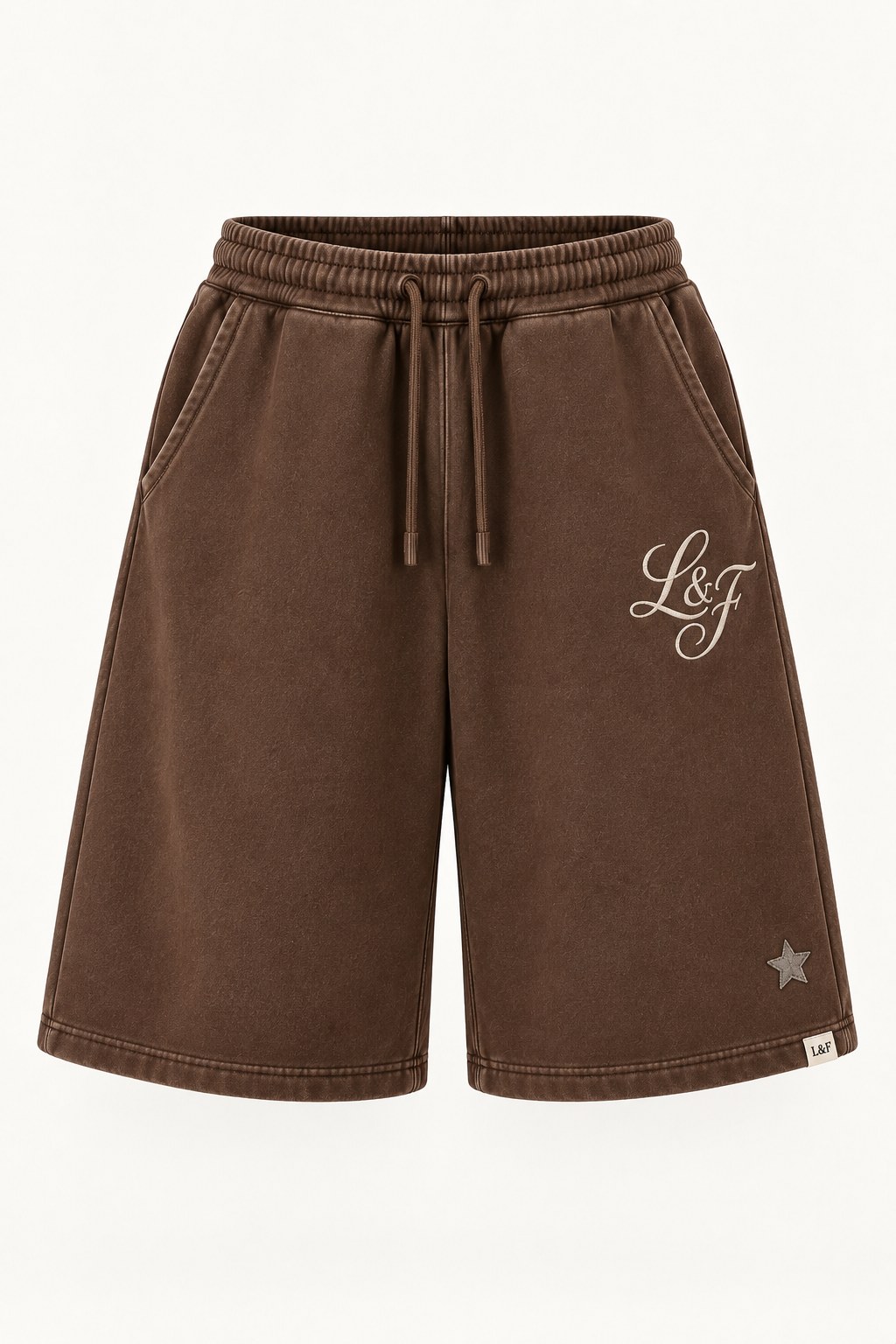 Together Sweat Short in Chocolate