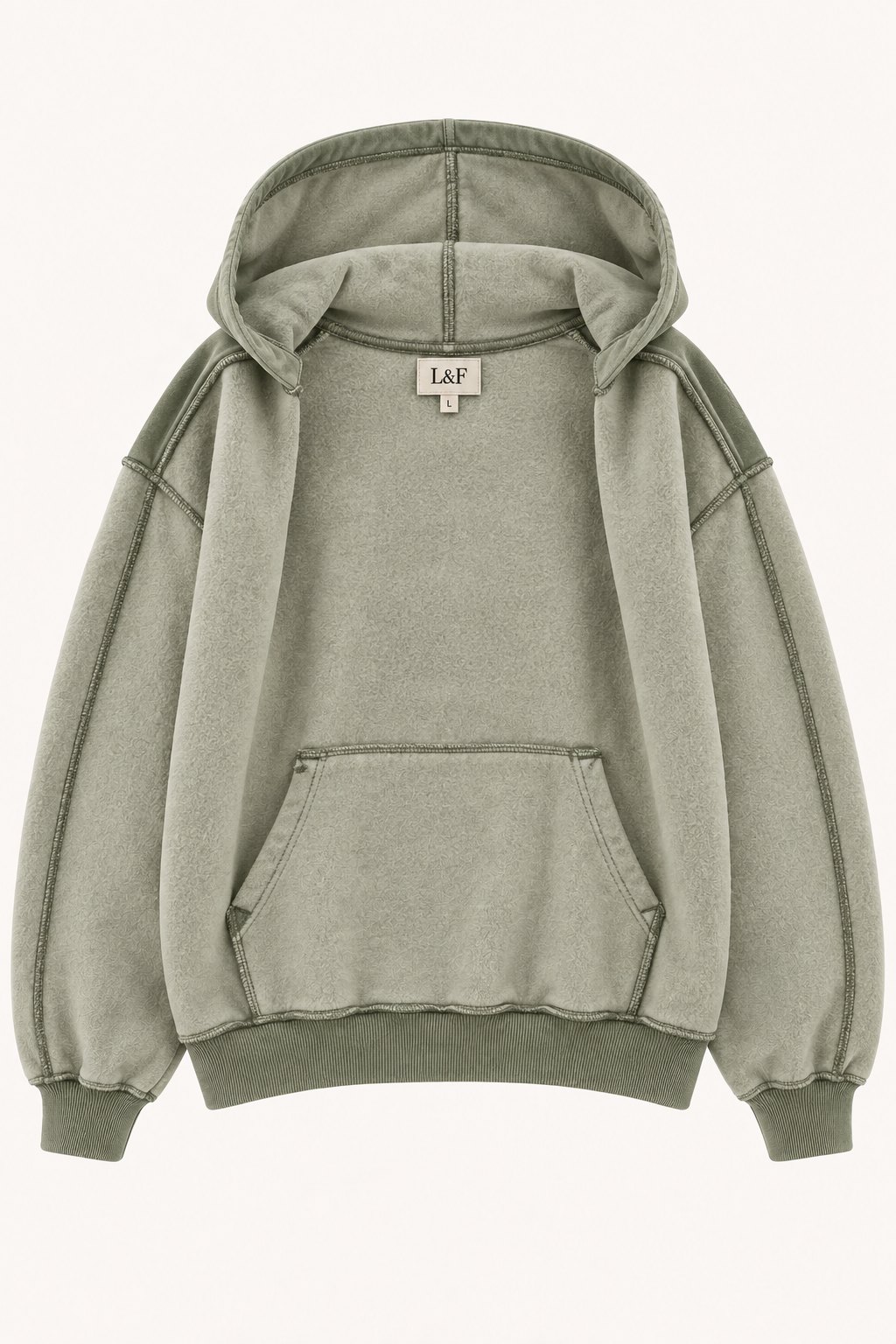 Forward Hoodie inside view